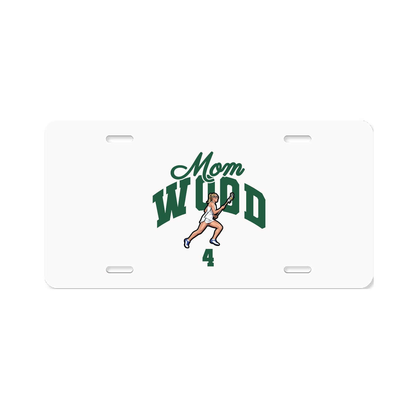 License Plate — Mothers Day Arch in Classic