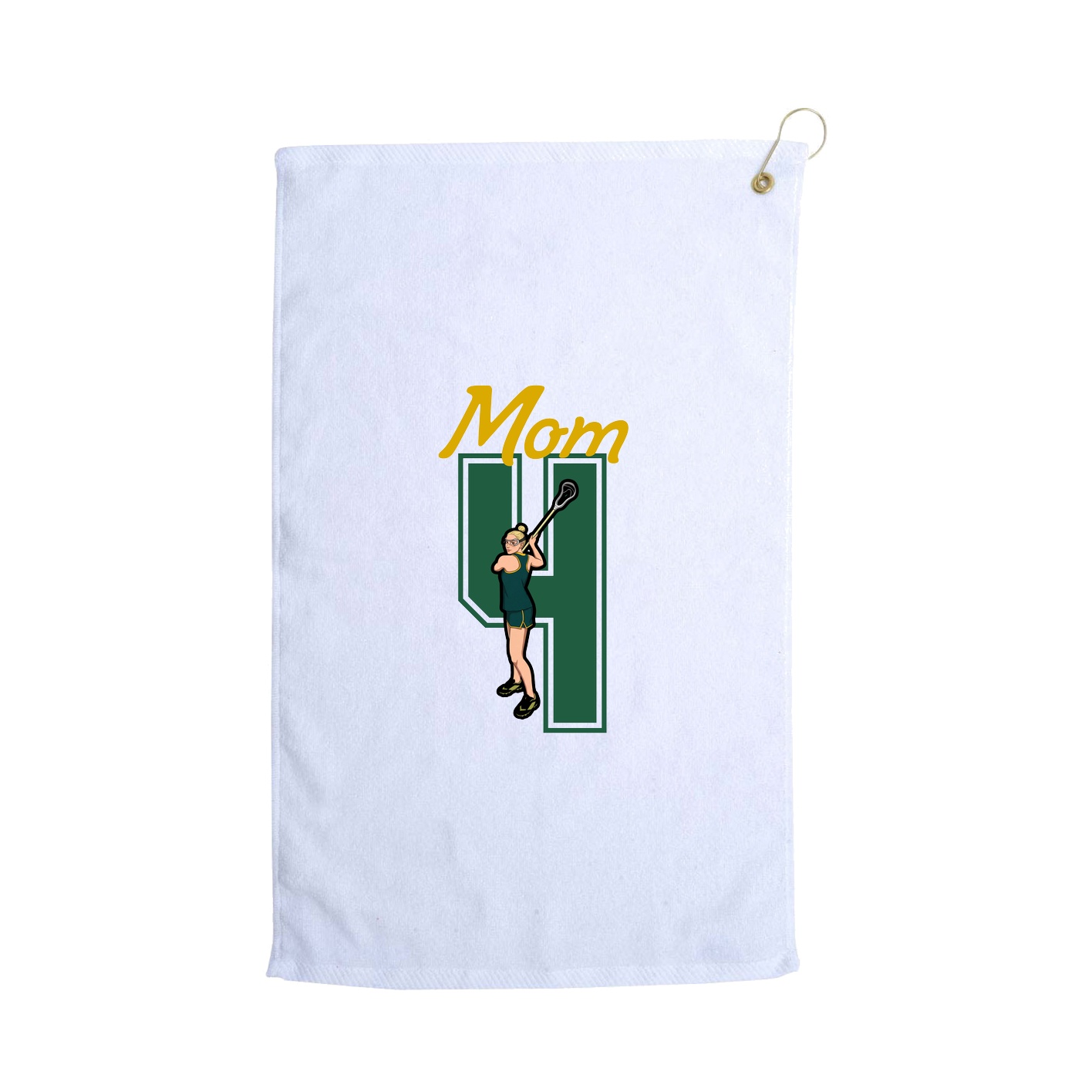 Golf Towel — Mothers Day Shirsey in White