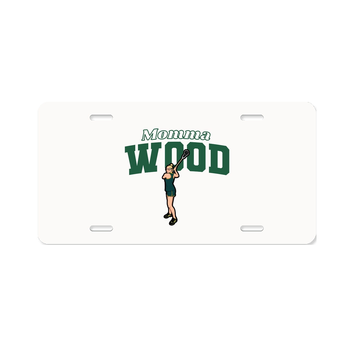 License Plate — Mothers Day Block in Classic