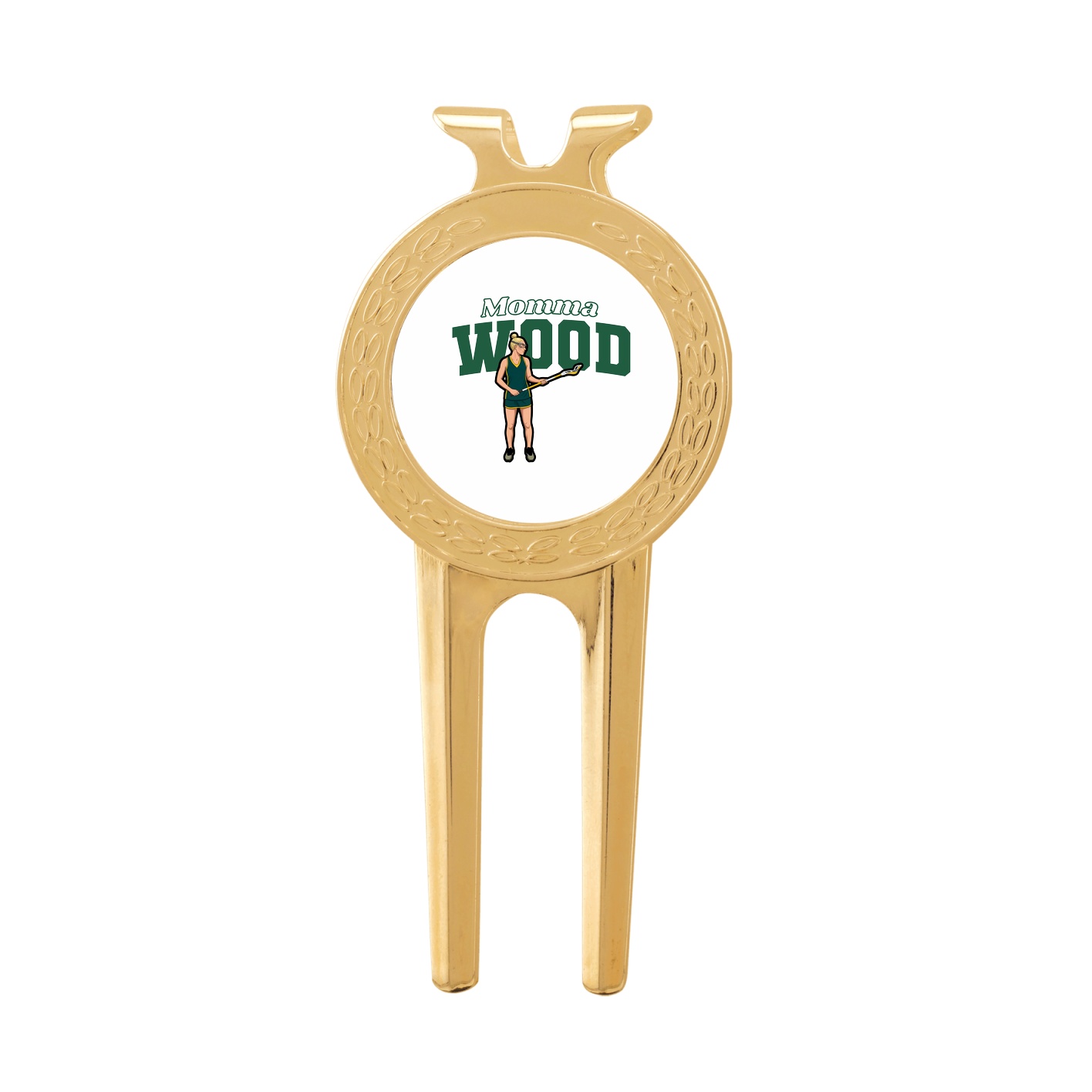 Divot Tool with Ball Marker — Mothers Day Block in Classic