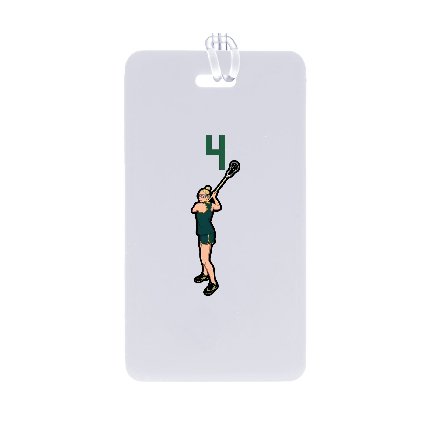 Bag Tag — Number Top in Classic