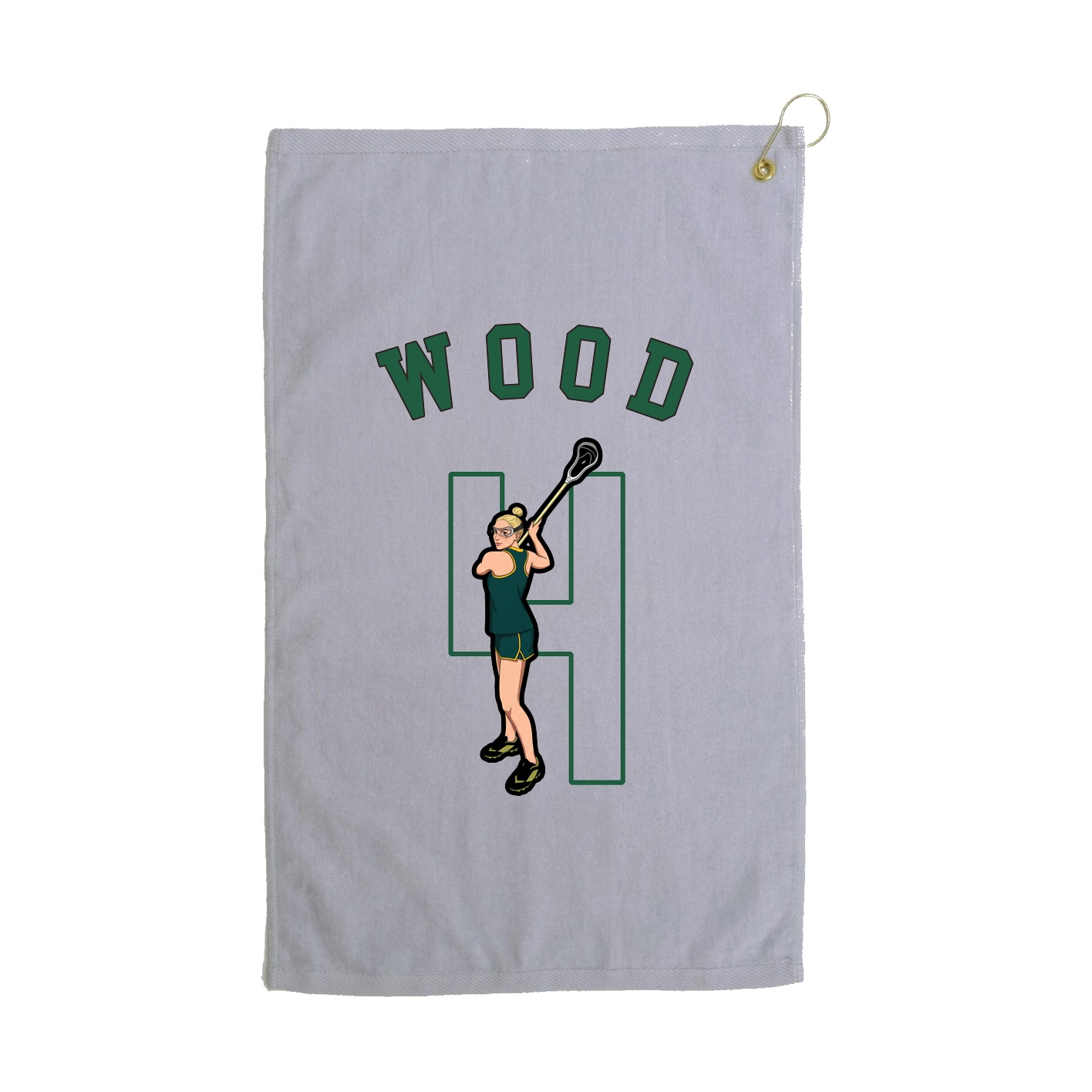 Golf Towel — Shirsey Arch in Grey