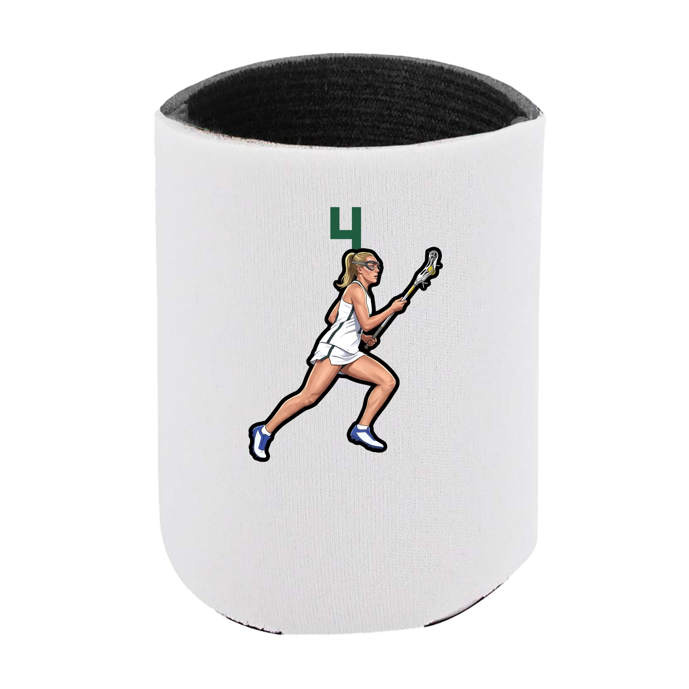 Can Holder — Number Top in White