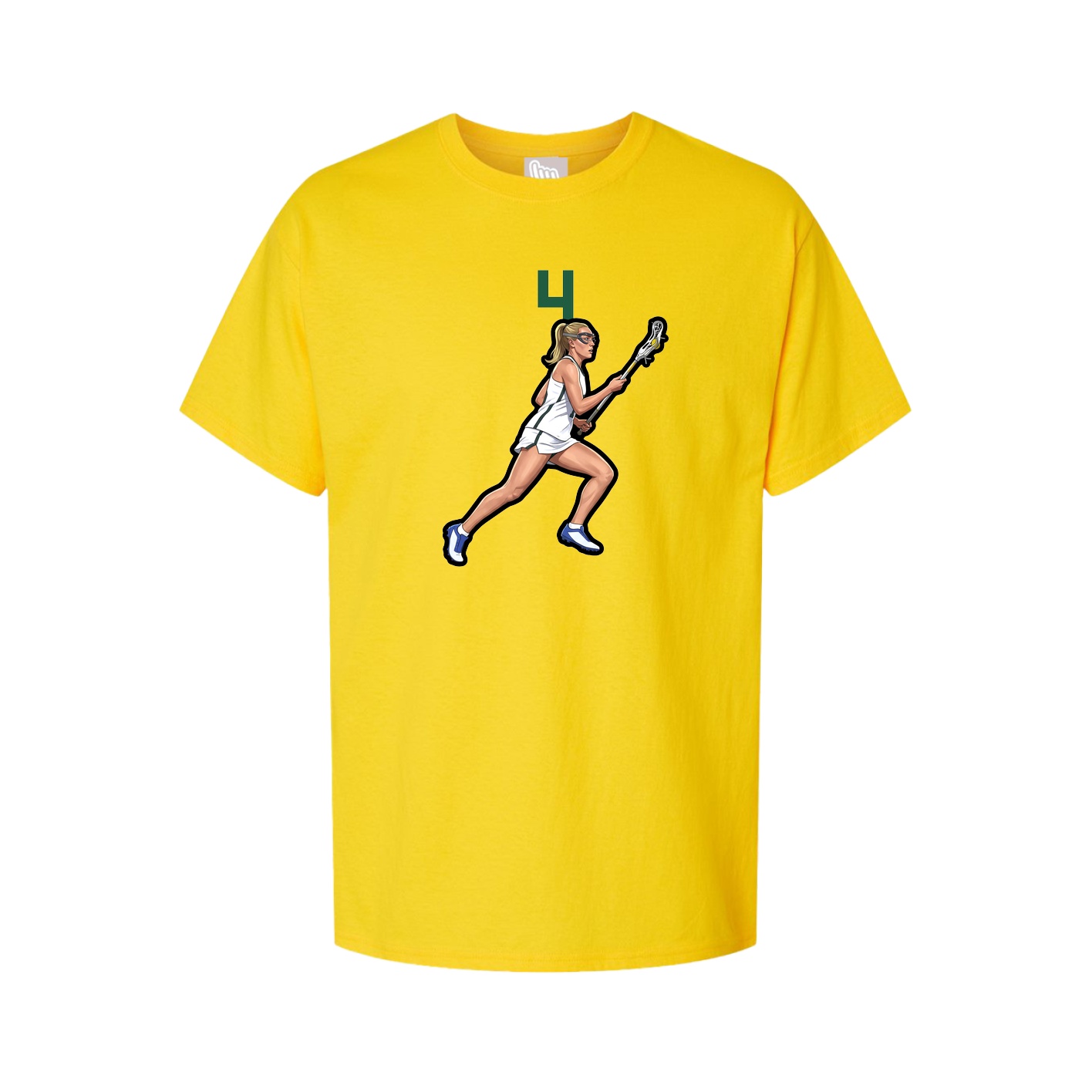 Tee — Number Top in Gold