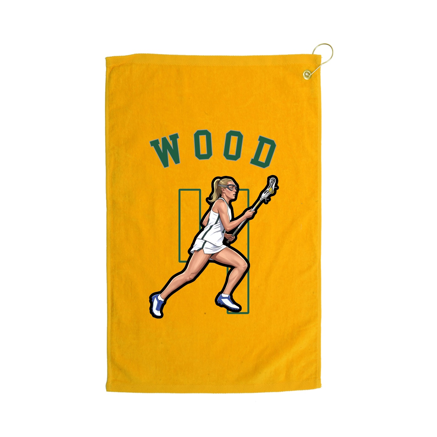 Golf Towel — Shirsey Arch in Gold