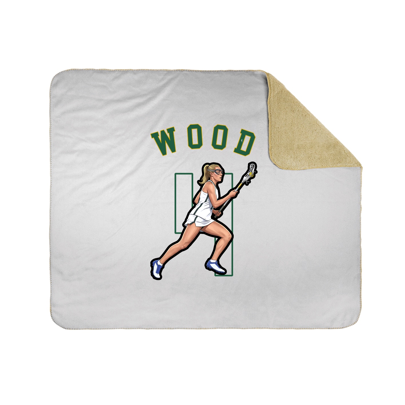 Throw Blanket — Shirsey Arch in White
