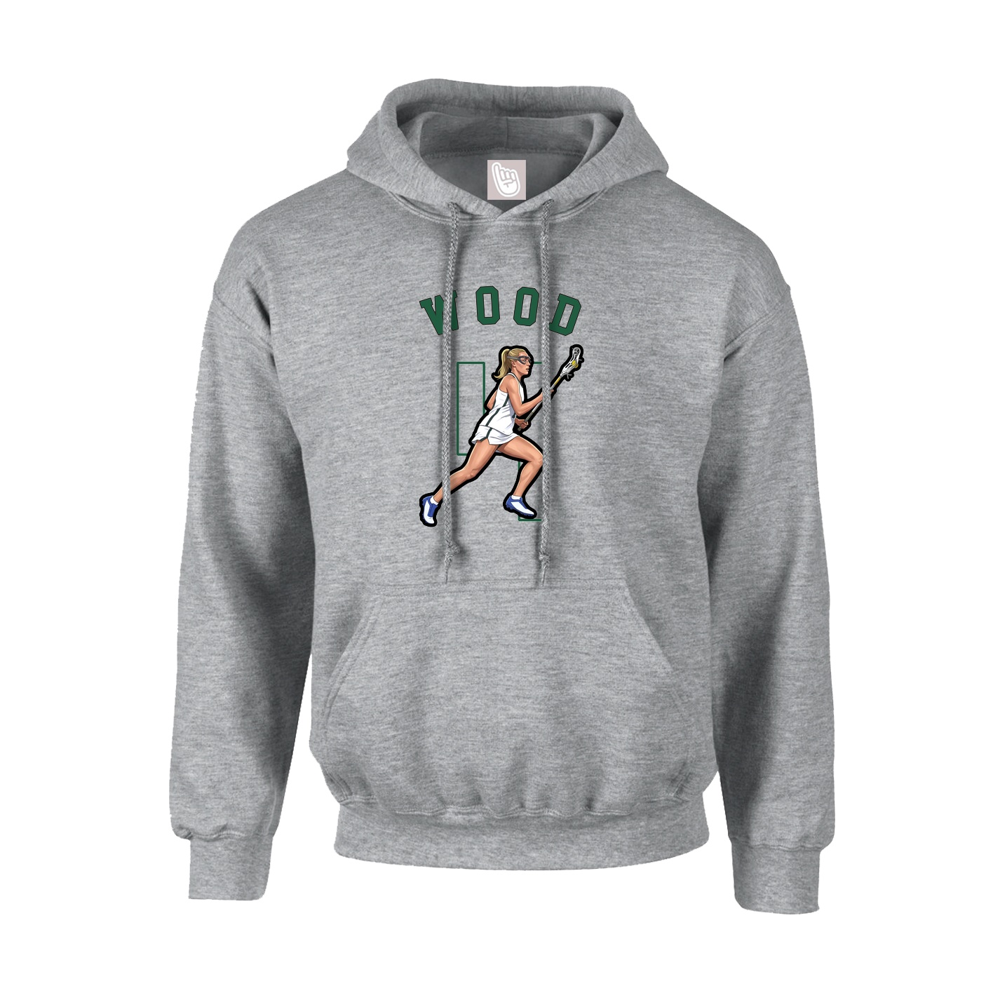 Youth Hoodie — Shirsey Arch in Grey