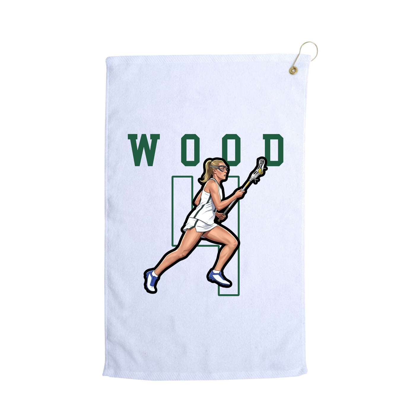 Golf Towel — Shirsey in White