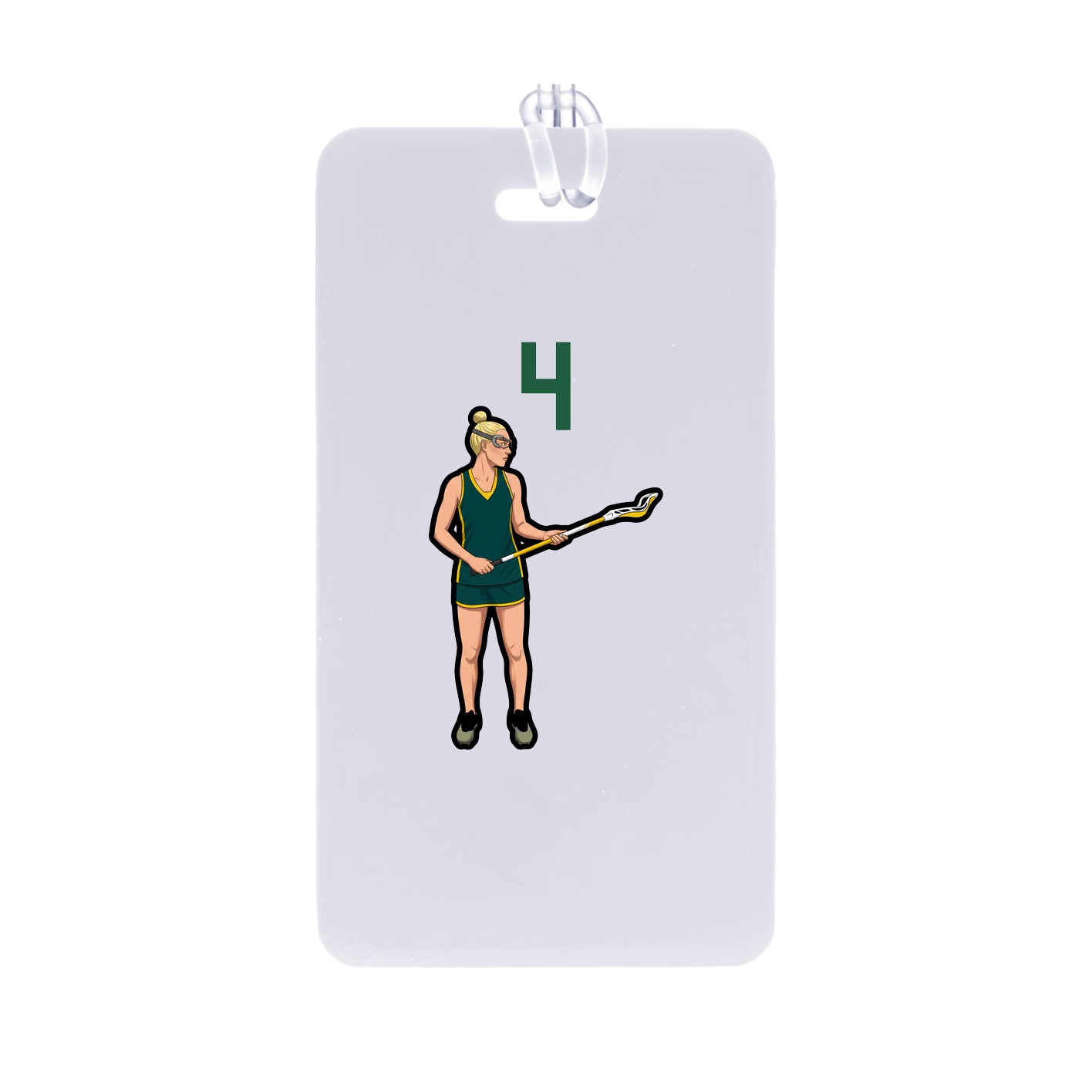 Bag Tag — Number Top in Classic
