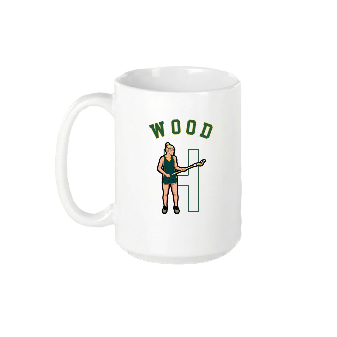 15oz Coffee Mug — Shirsey Arch in White