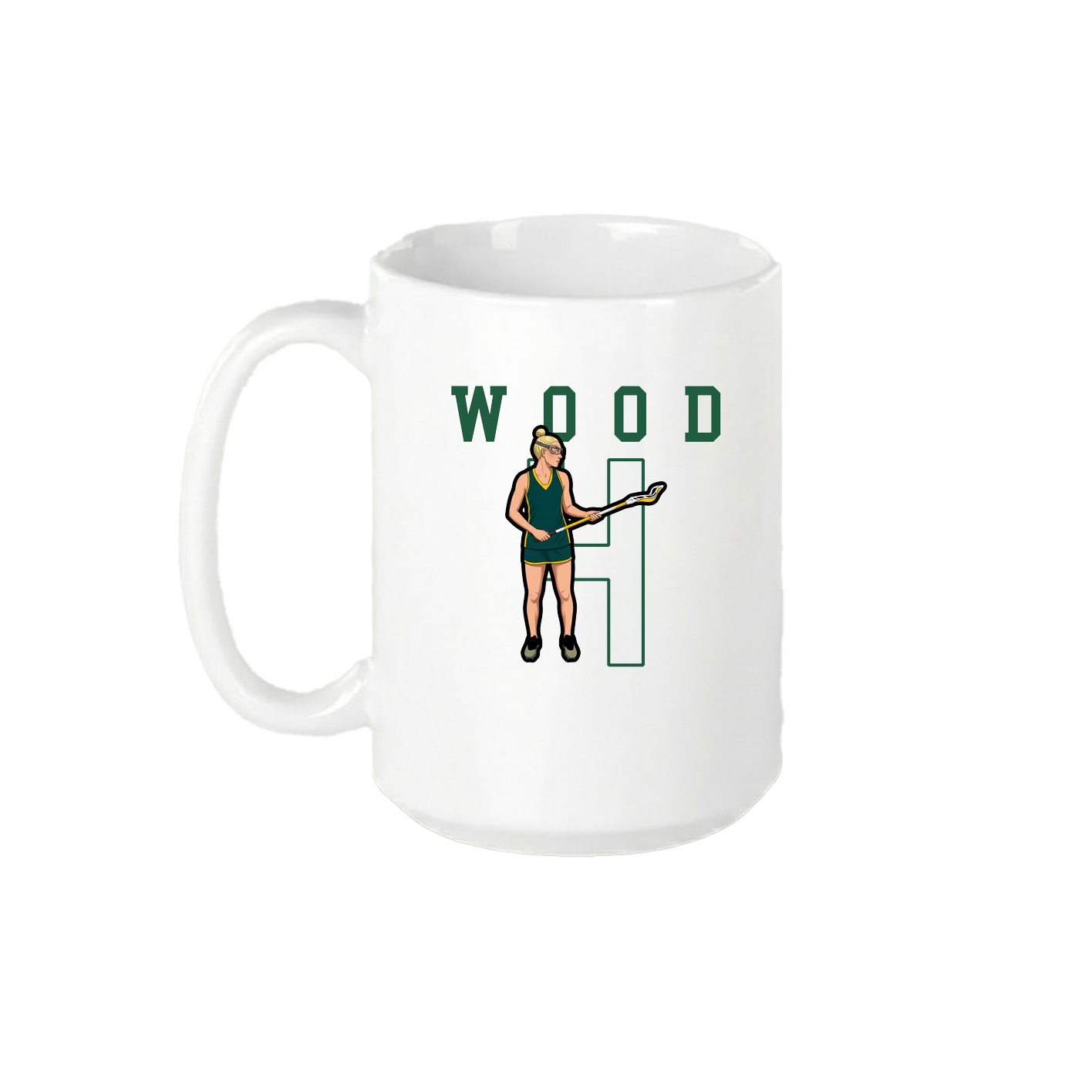 15oz Coffee Mug — Shirsey in White