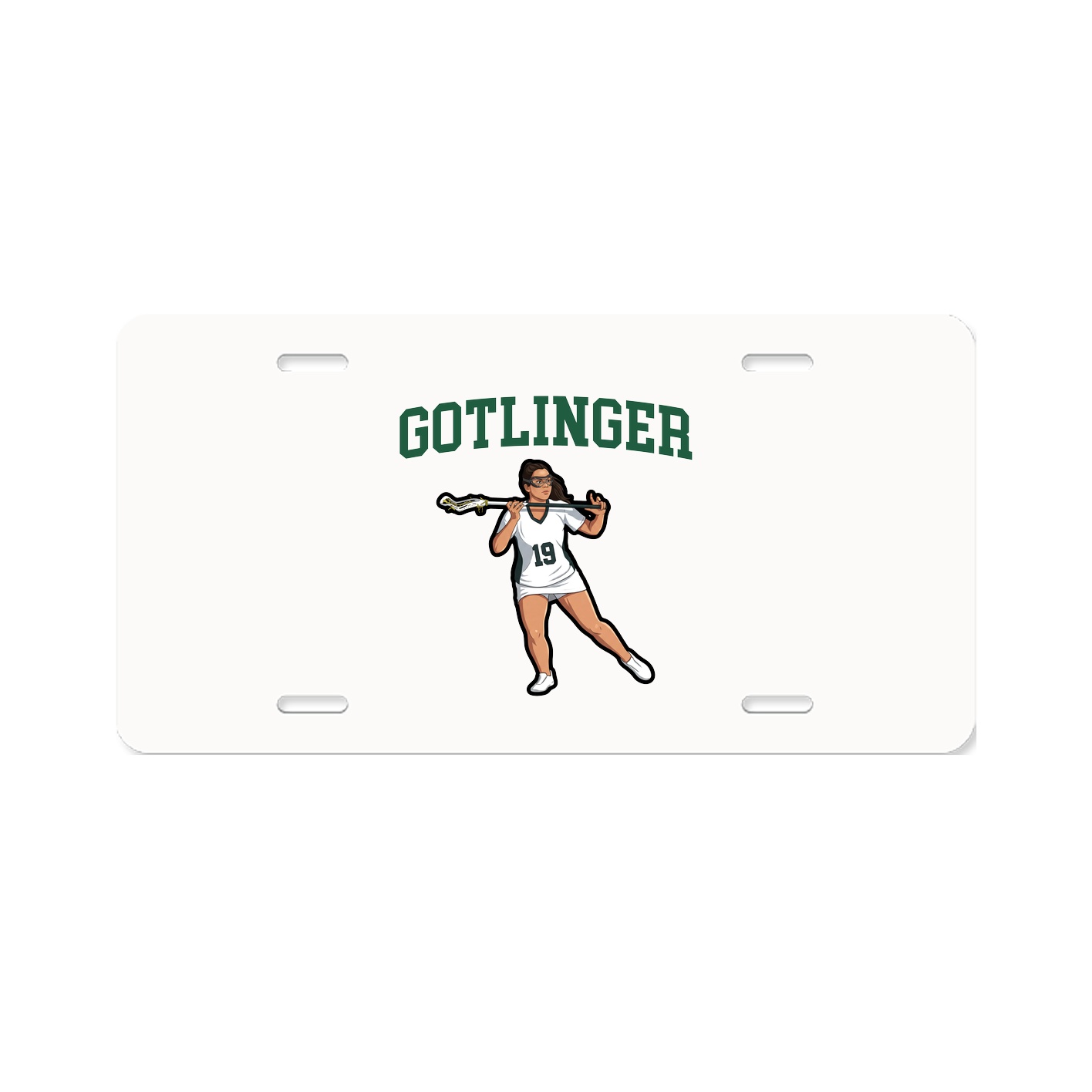 License Plate — Shirsey in Classic