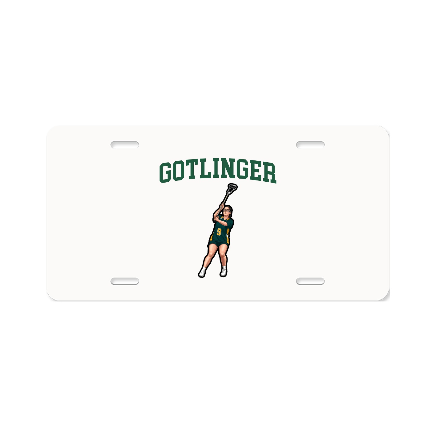 License Plate — Shirsey in Classic