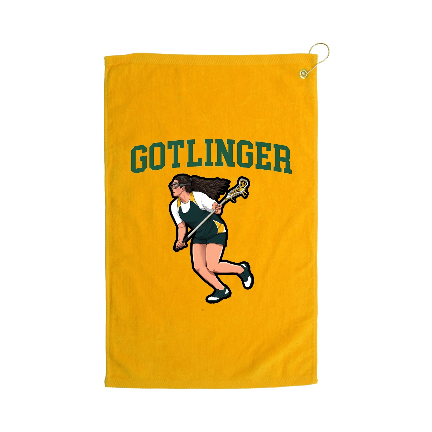 Golf Towel — Shirsey in Gold
