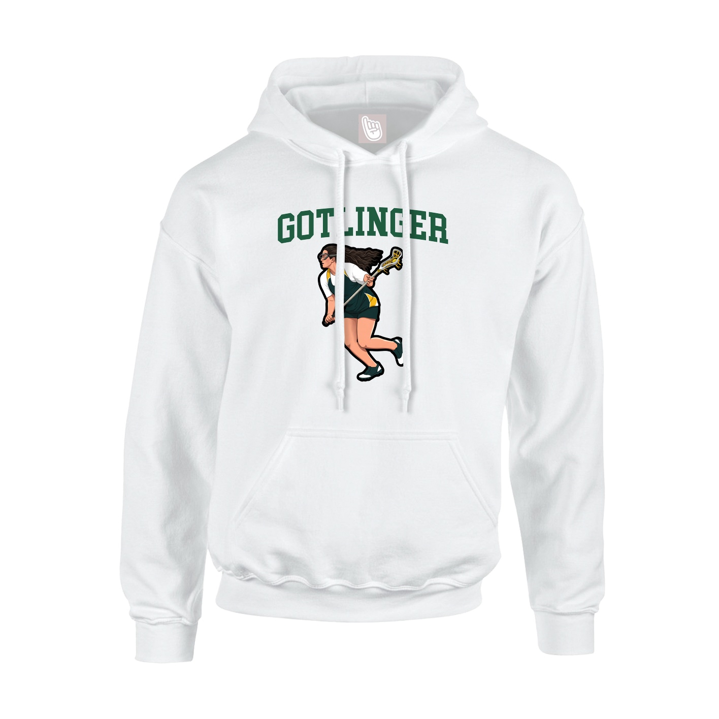 Hoodie — Shirsey in White