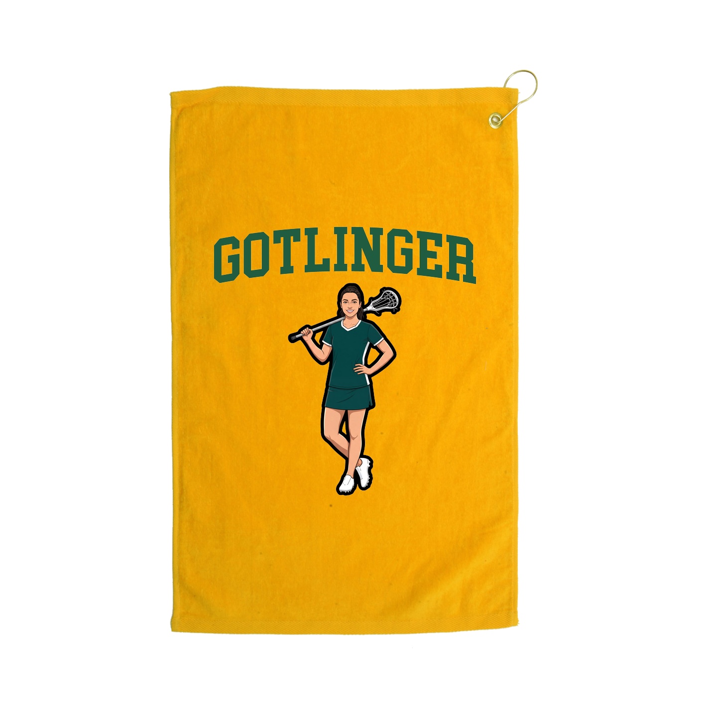 Golf Towel — Shirsey in Gold