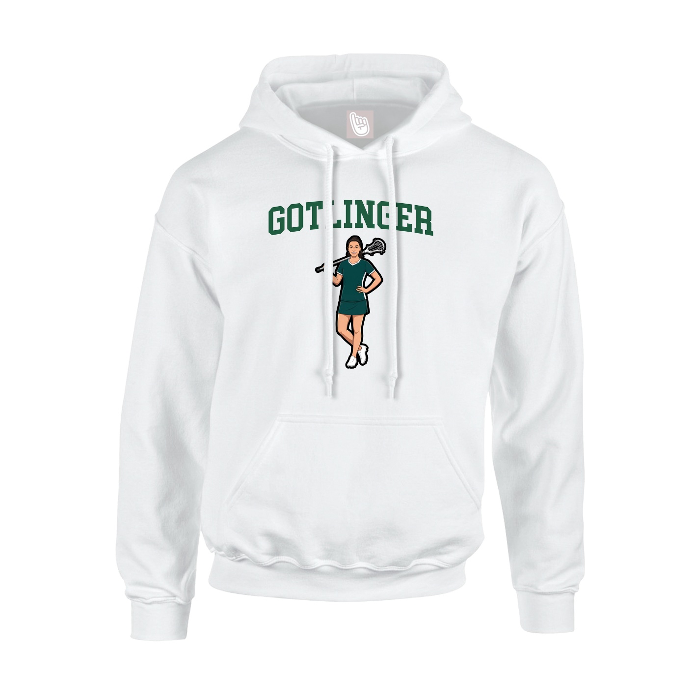 Youth Hoodie — Shirsey in White