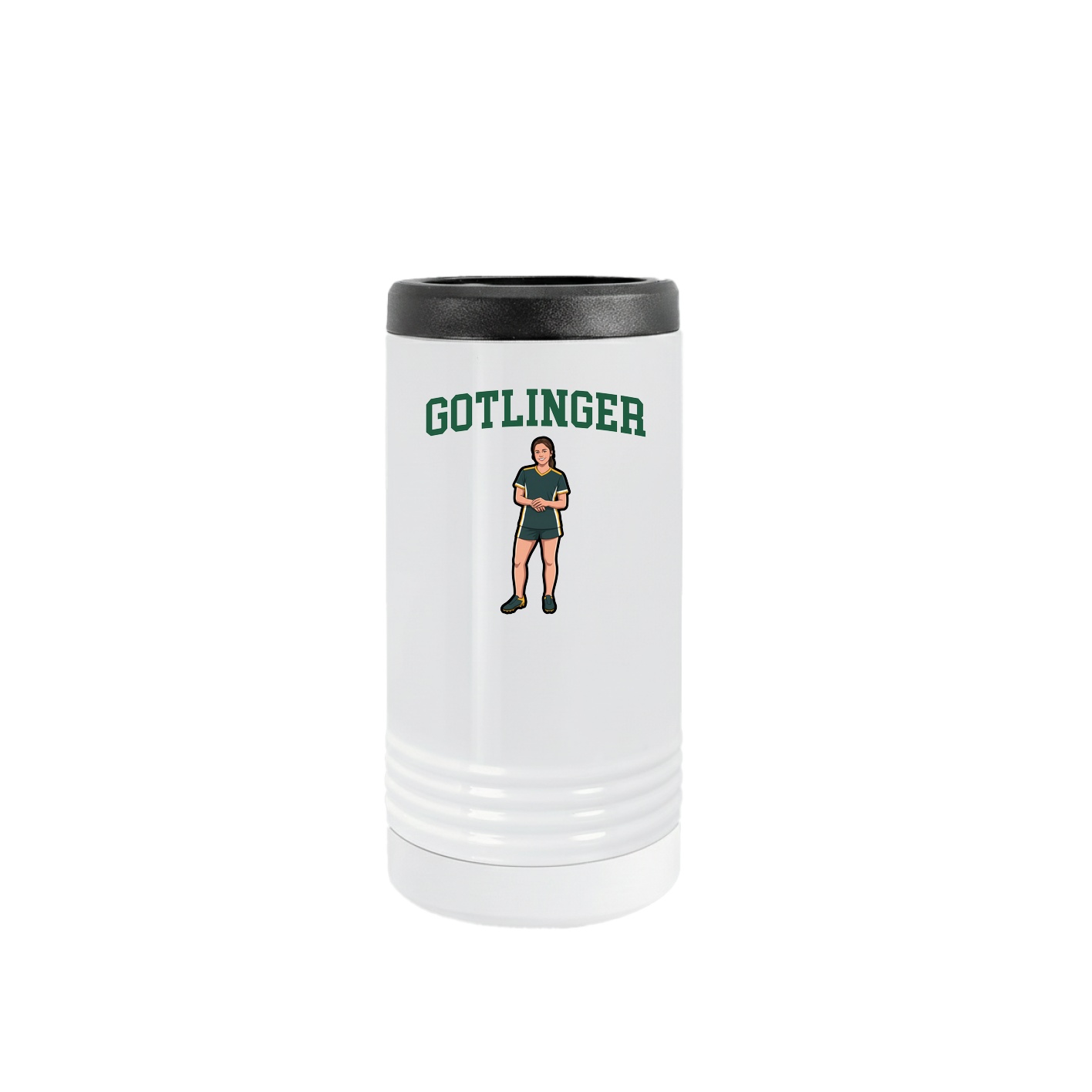 Slim Beverage Holder — Shirsey in White