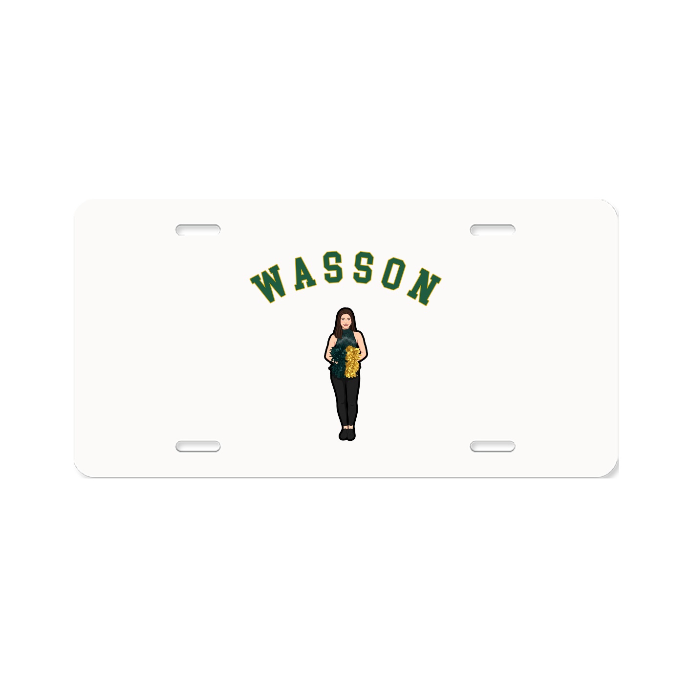 License Plate — Shirsey Arch in Classic