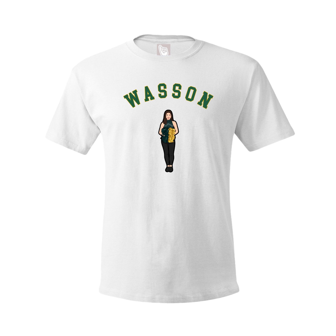 Youth Tee — Shirsey Arch in White