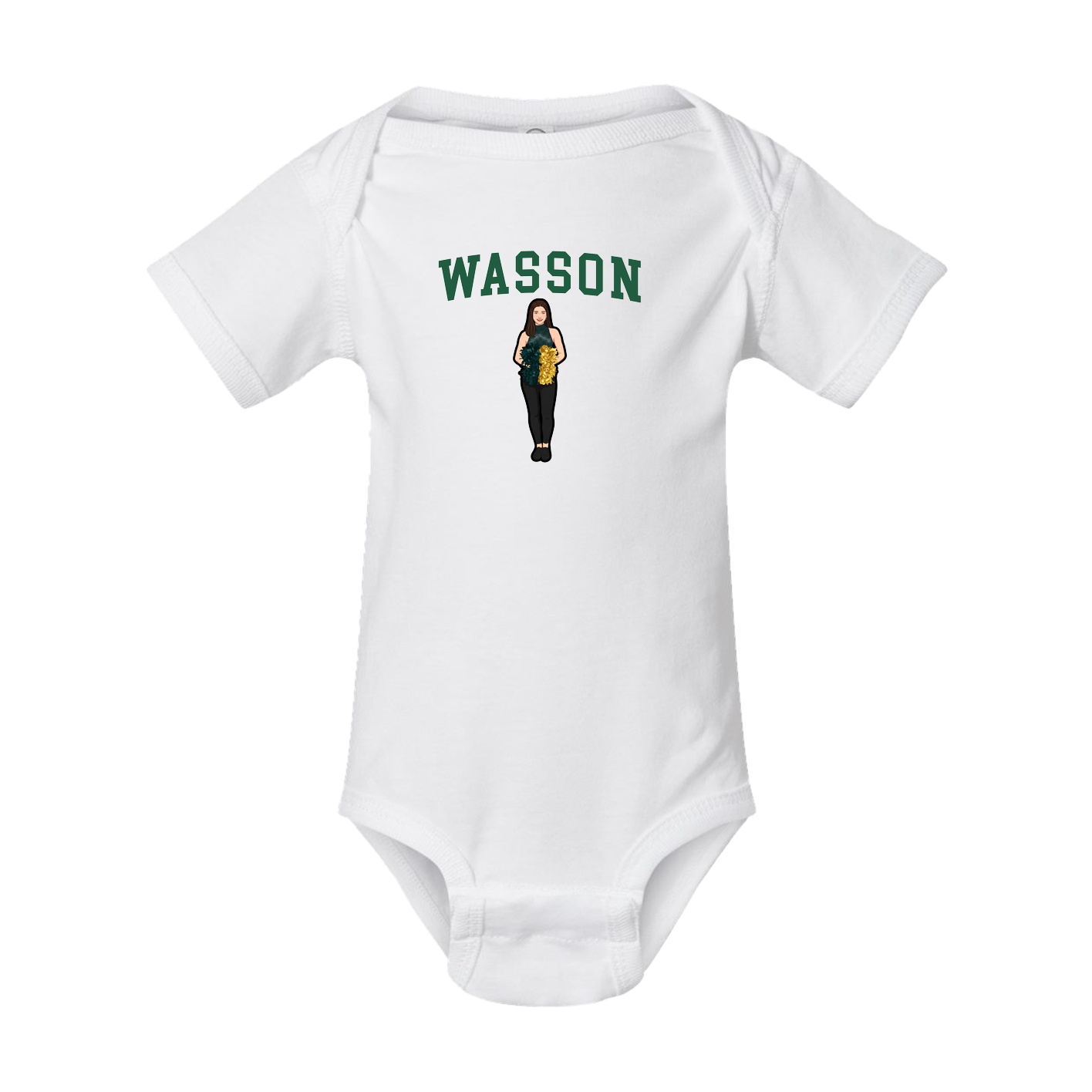 Baby Onesie — Shirsey in White