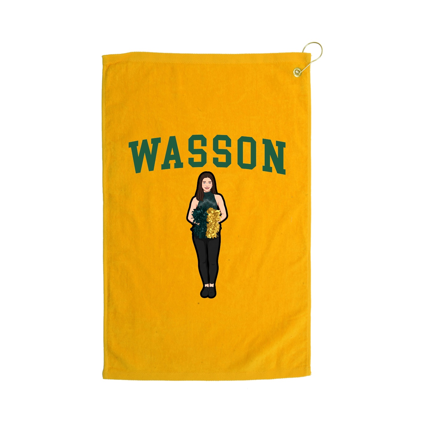 Golf Towel — Shirsey in Gold