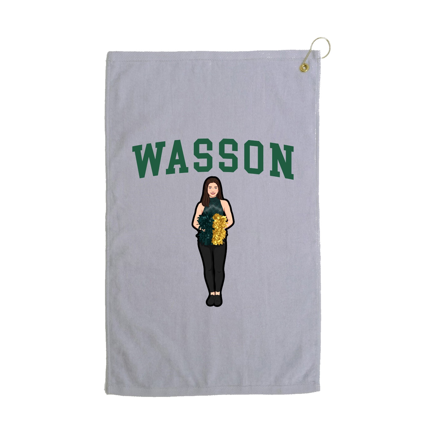 Golf Towel — Shirsey in Grey