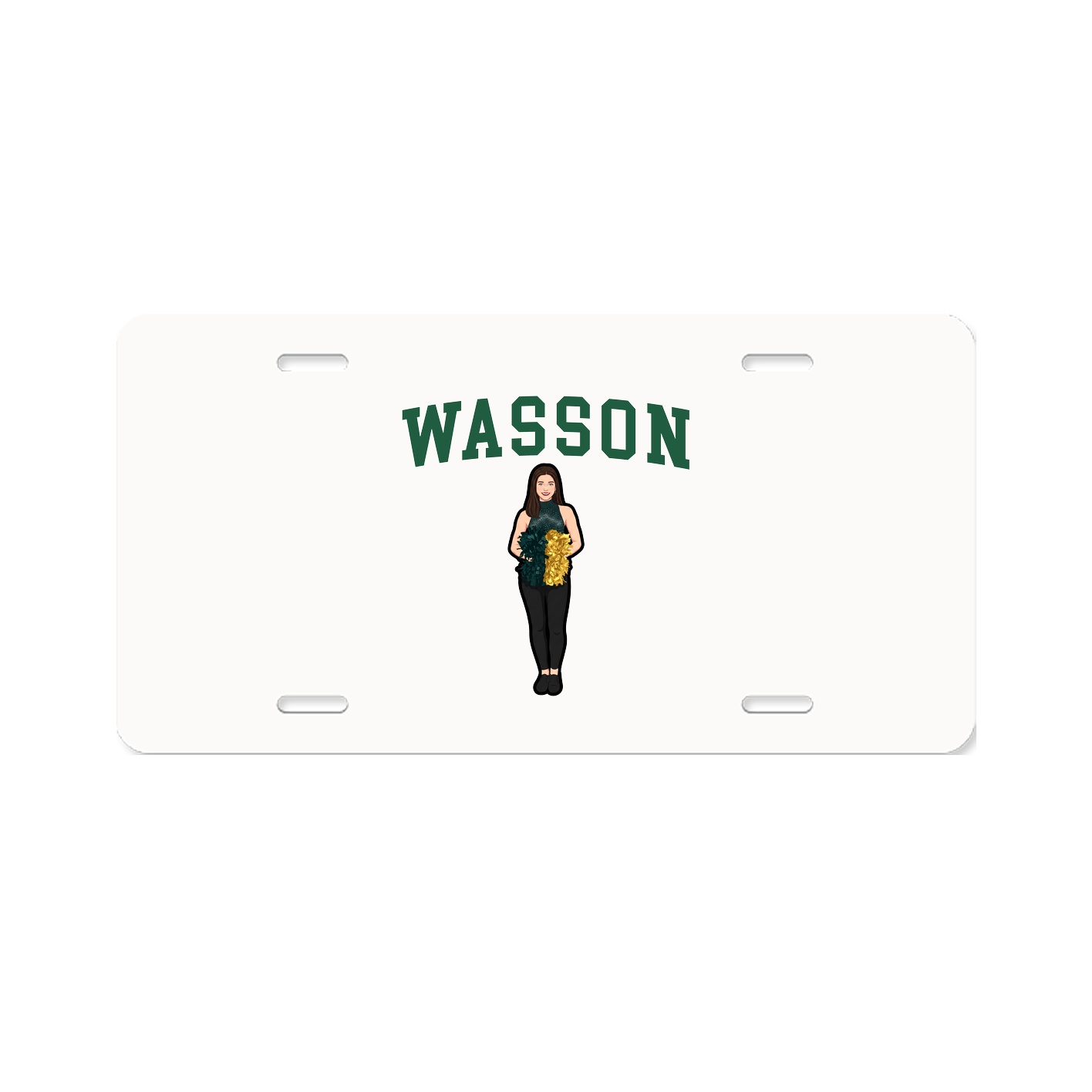 License Plate — Shirsey in Classic