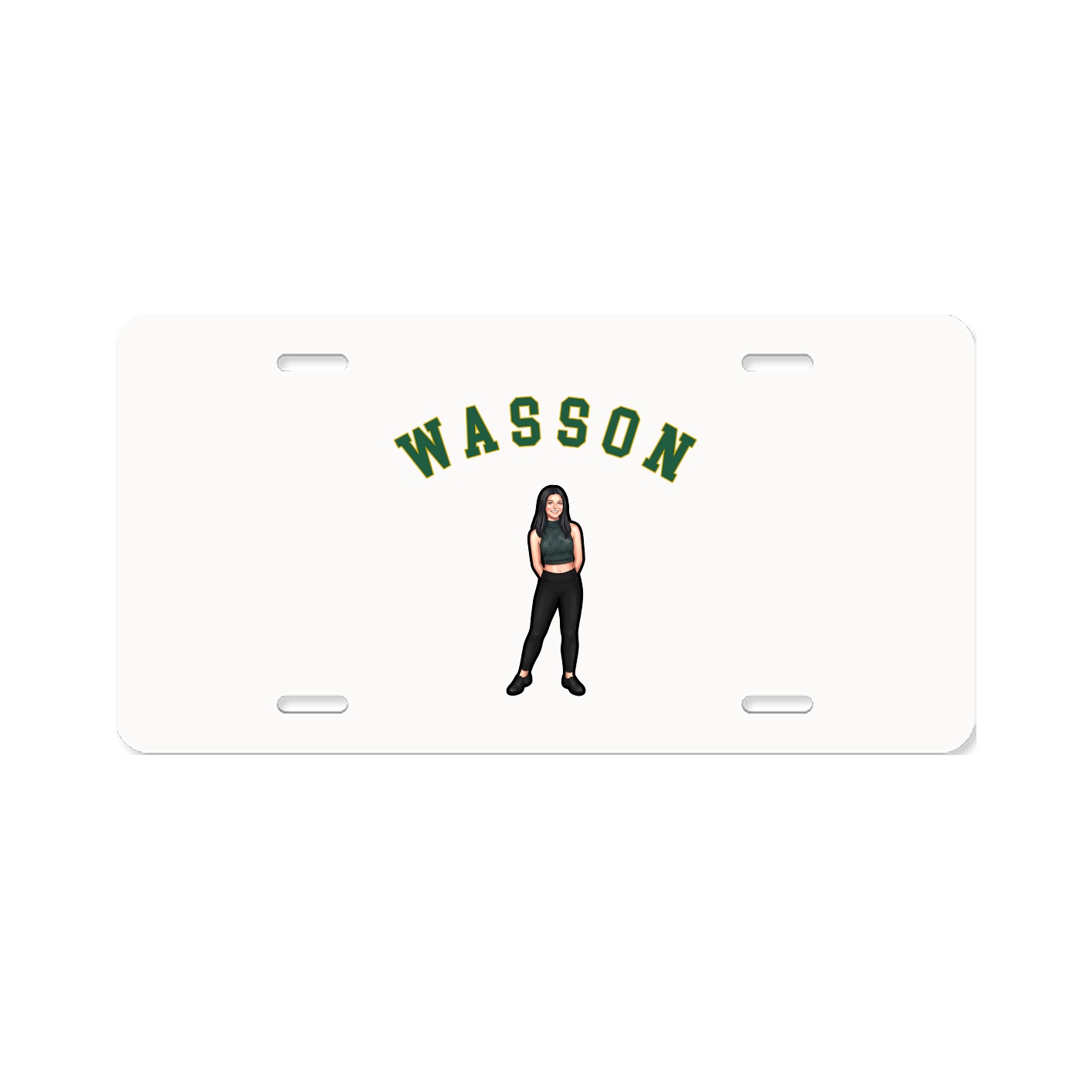 License Plate — Shirsey Arch in Classic