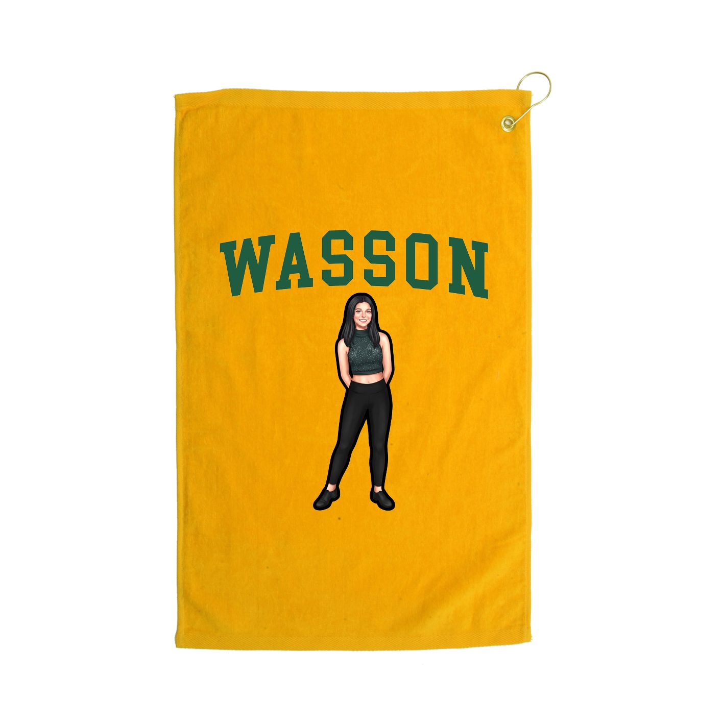 Golf Towel — Shirsey in Gold