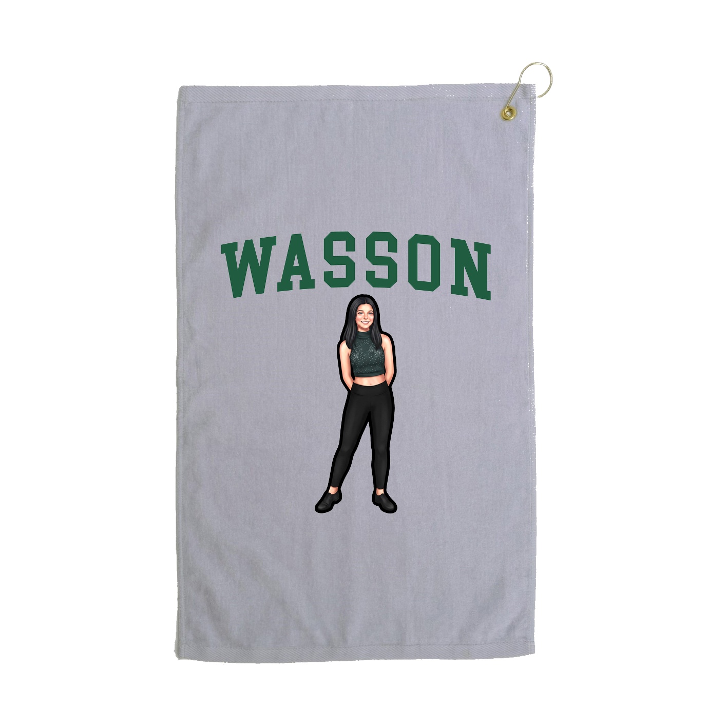 Golf Towel — Shirsey in Grey