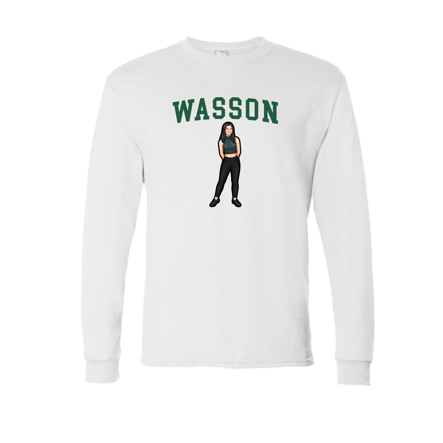 Long Sleeve Tee — Shirsey in White