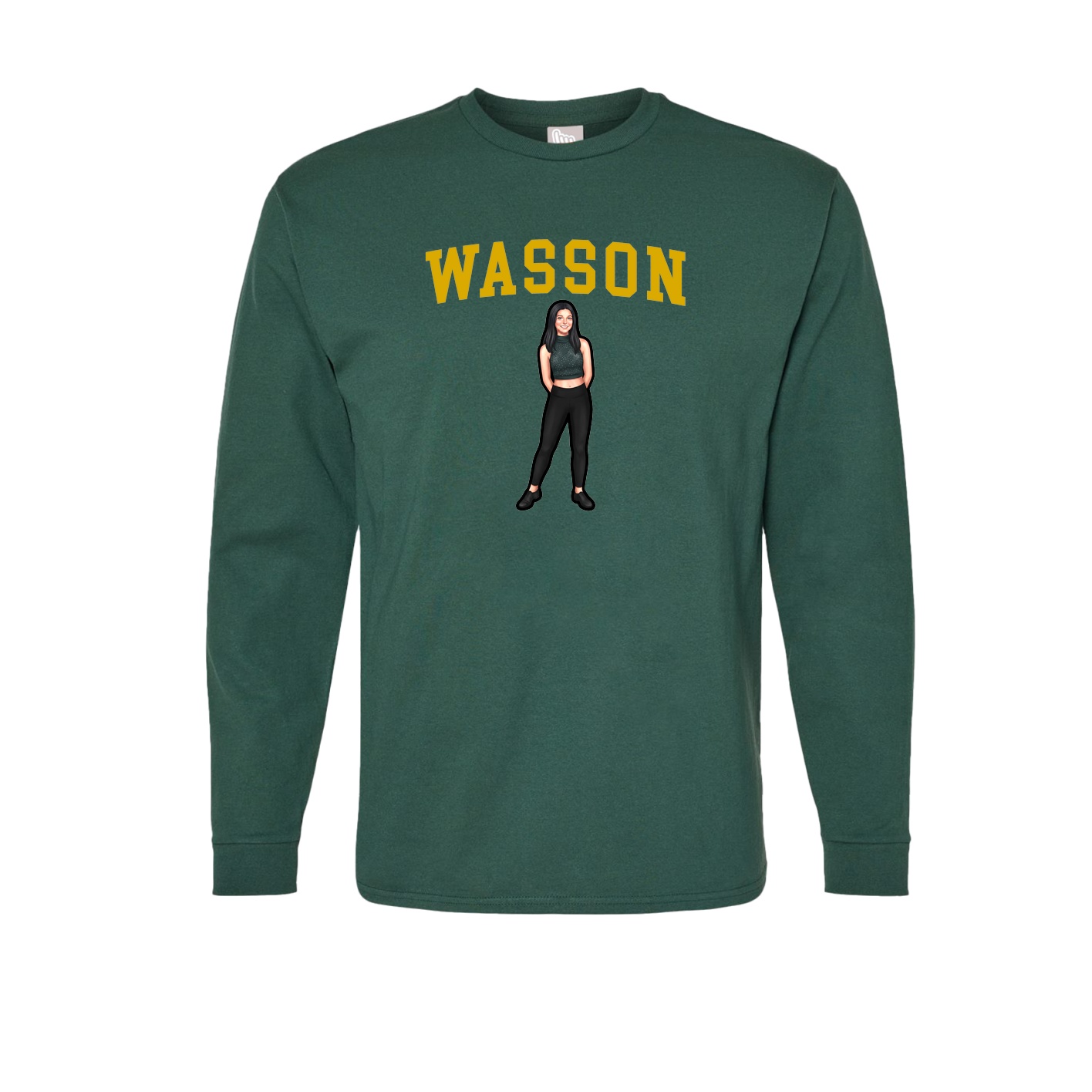 Long Sleeve Tee — Shirsey in Green