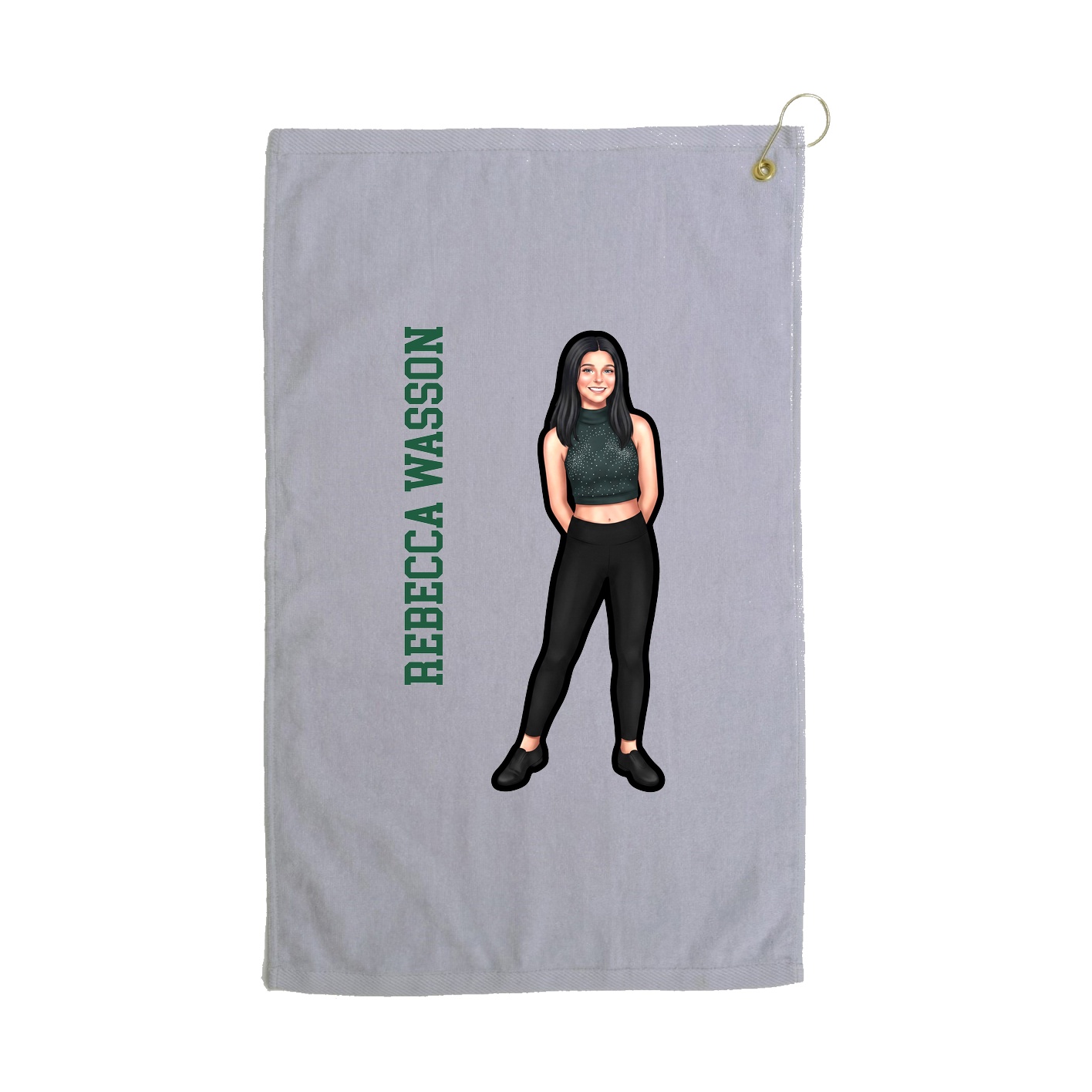 Terry Velour Golf Towel
