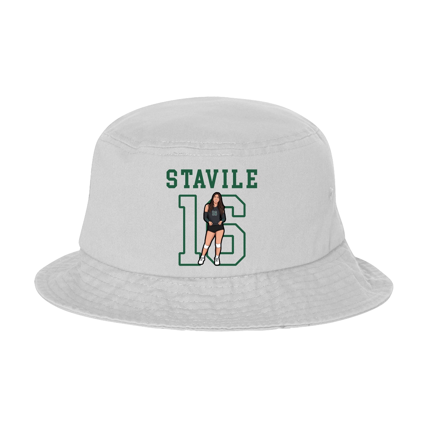 Bucket Cap — Shirsey in White