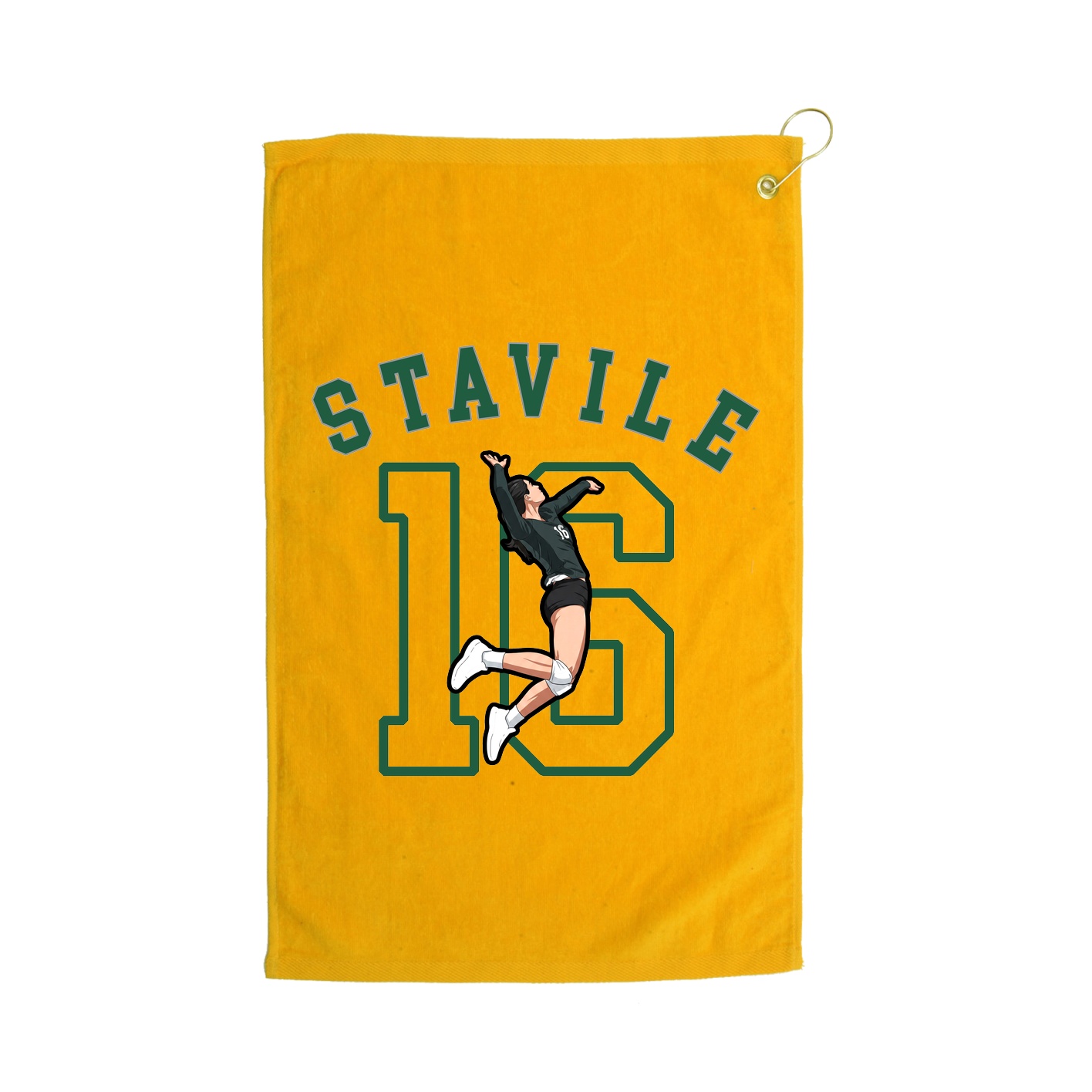 Terry Velour Golf Towel