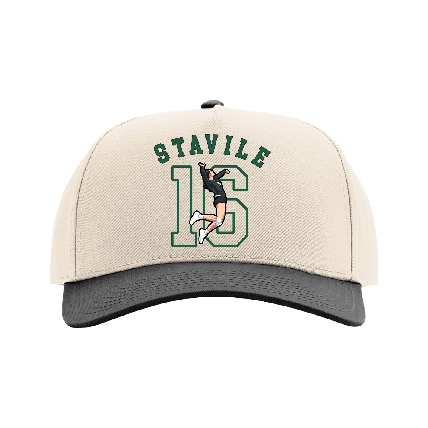 Full Fabric Five-Panel Champ Cap