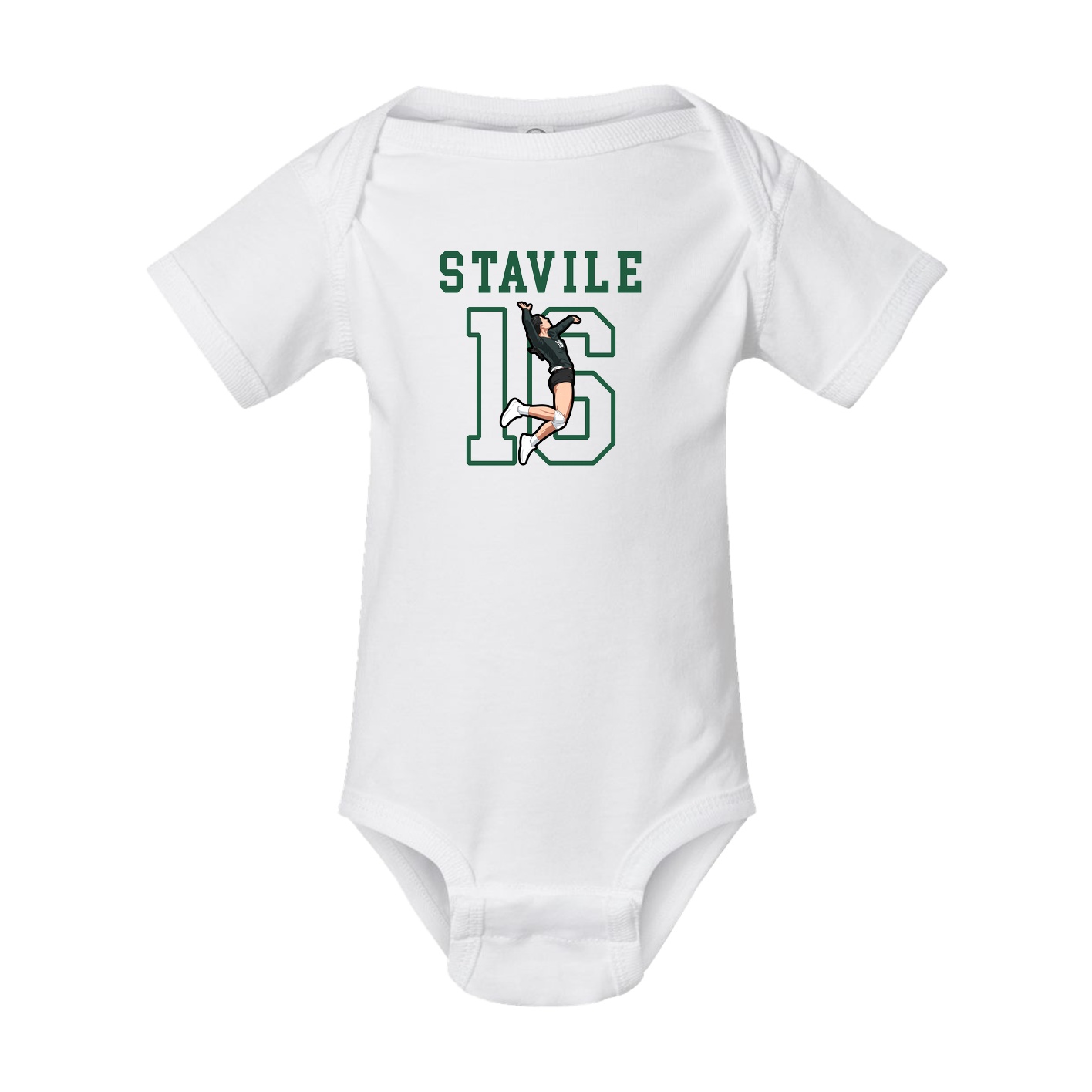 Baby Onesie — Shirsey in White
