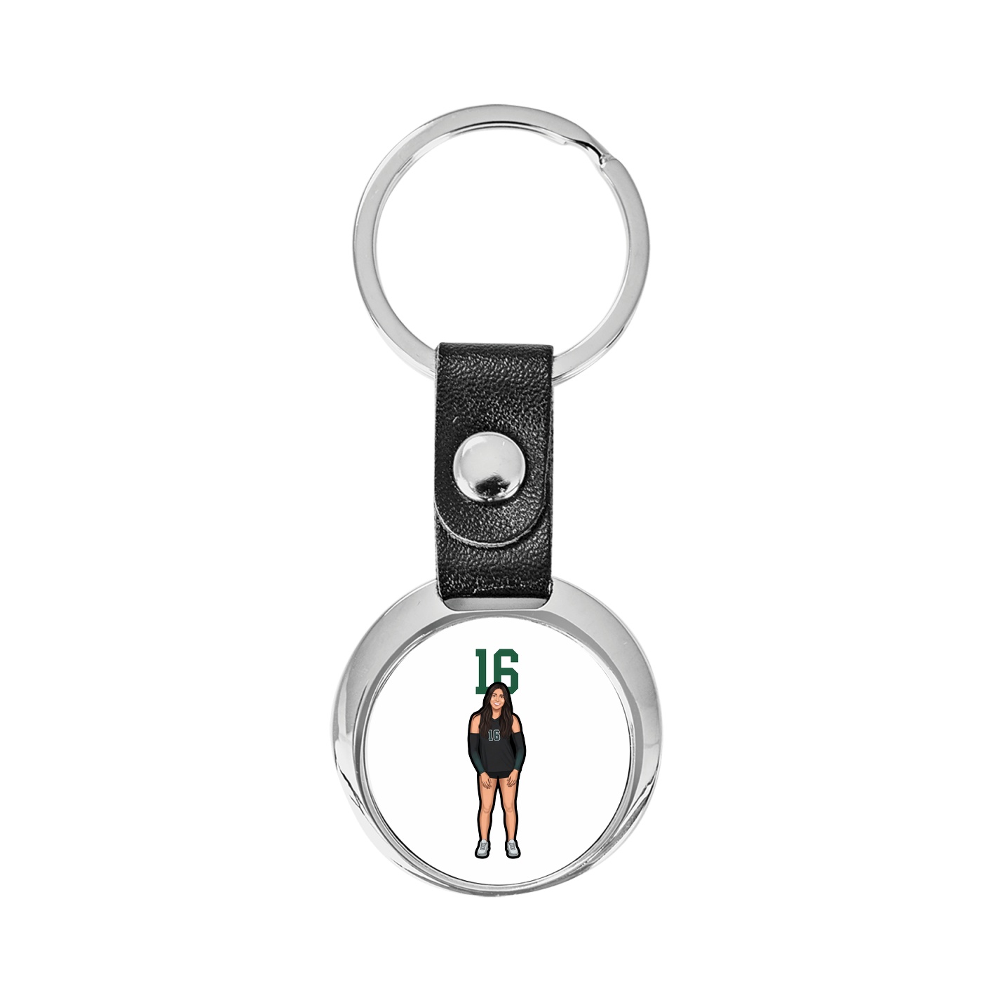 Key Chain — Number Top in Classic