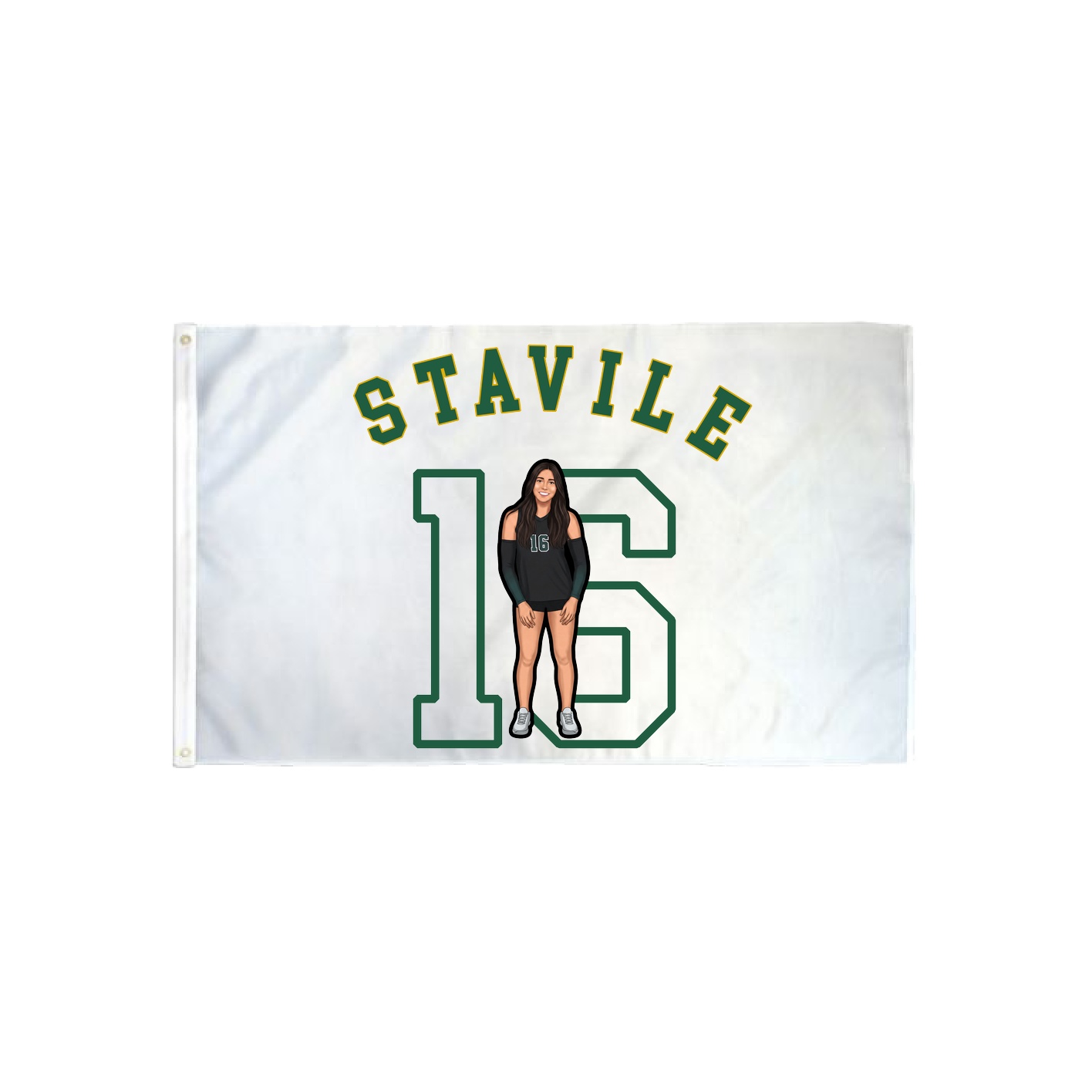 3x5 Flag — Shirsey Arch in Classic