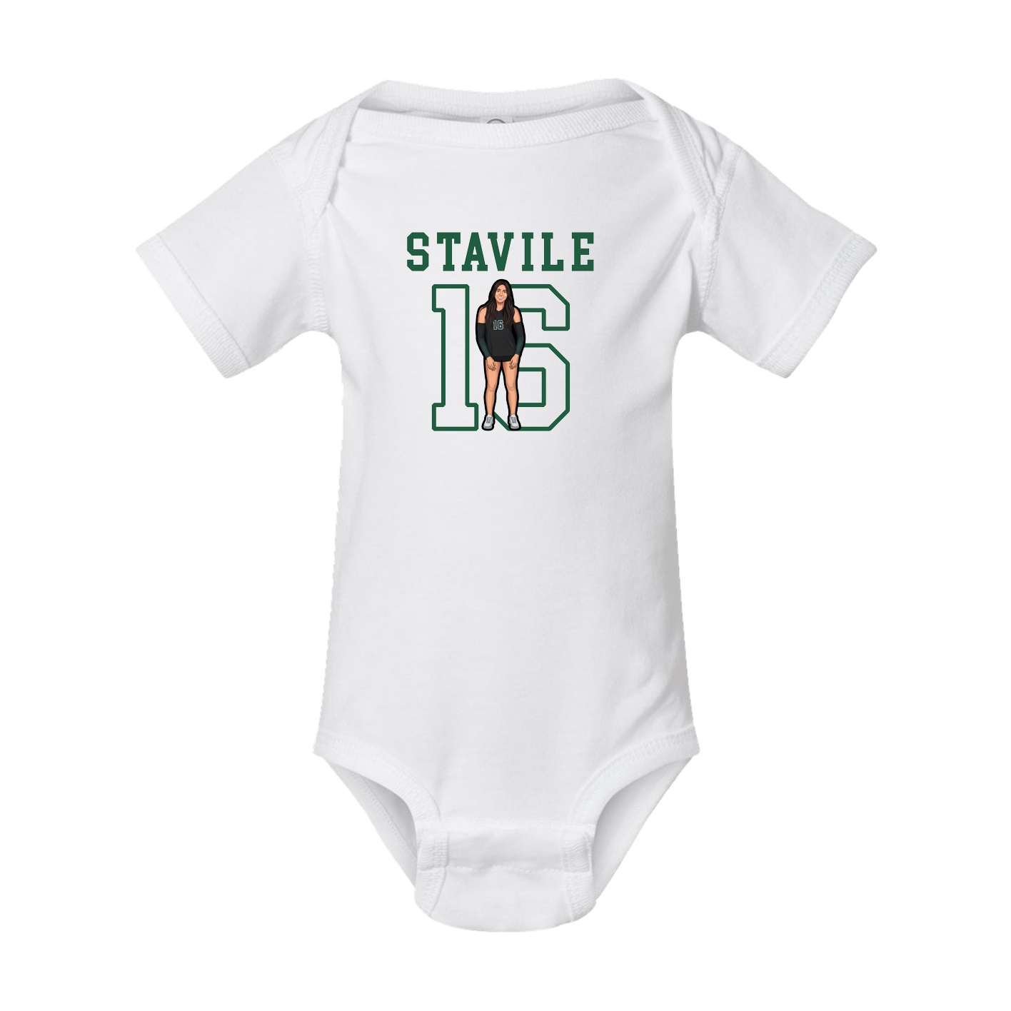 Baby Onesie — Shirsey in White
