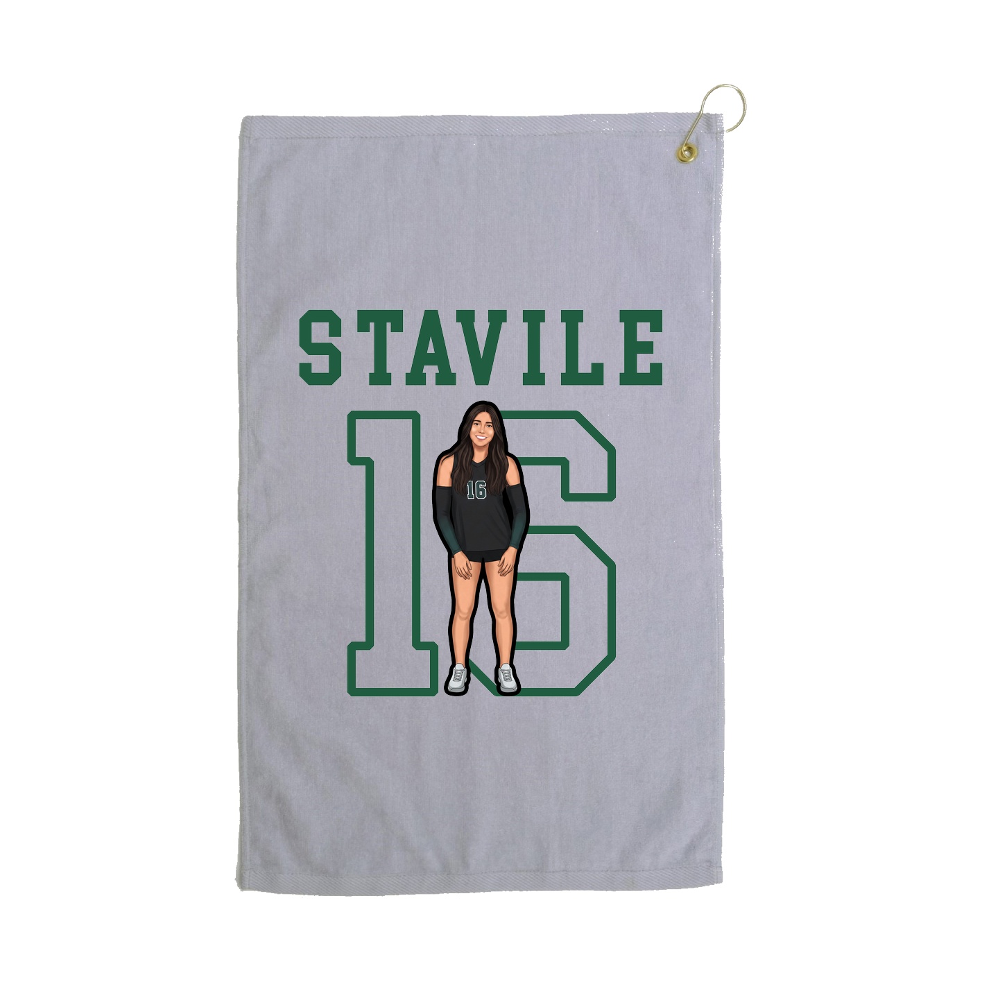Golf Towel — Shirsey in Grey