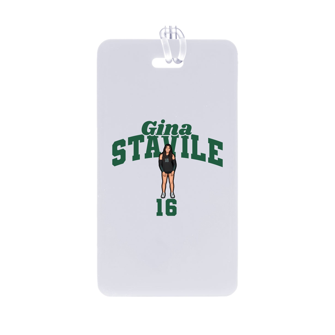 Bag Tag — Signature Arch in Classic