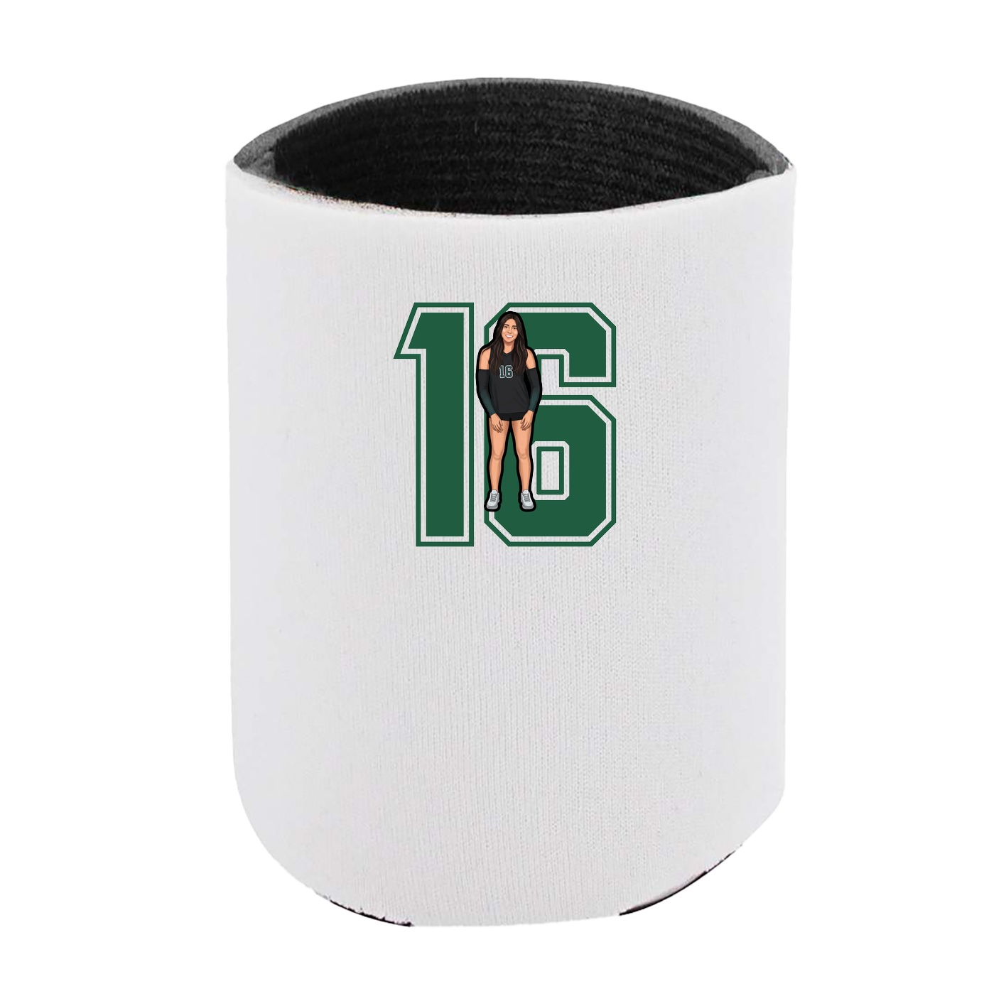 Can Holder — Number in White