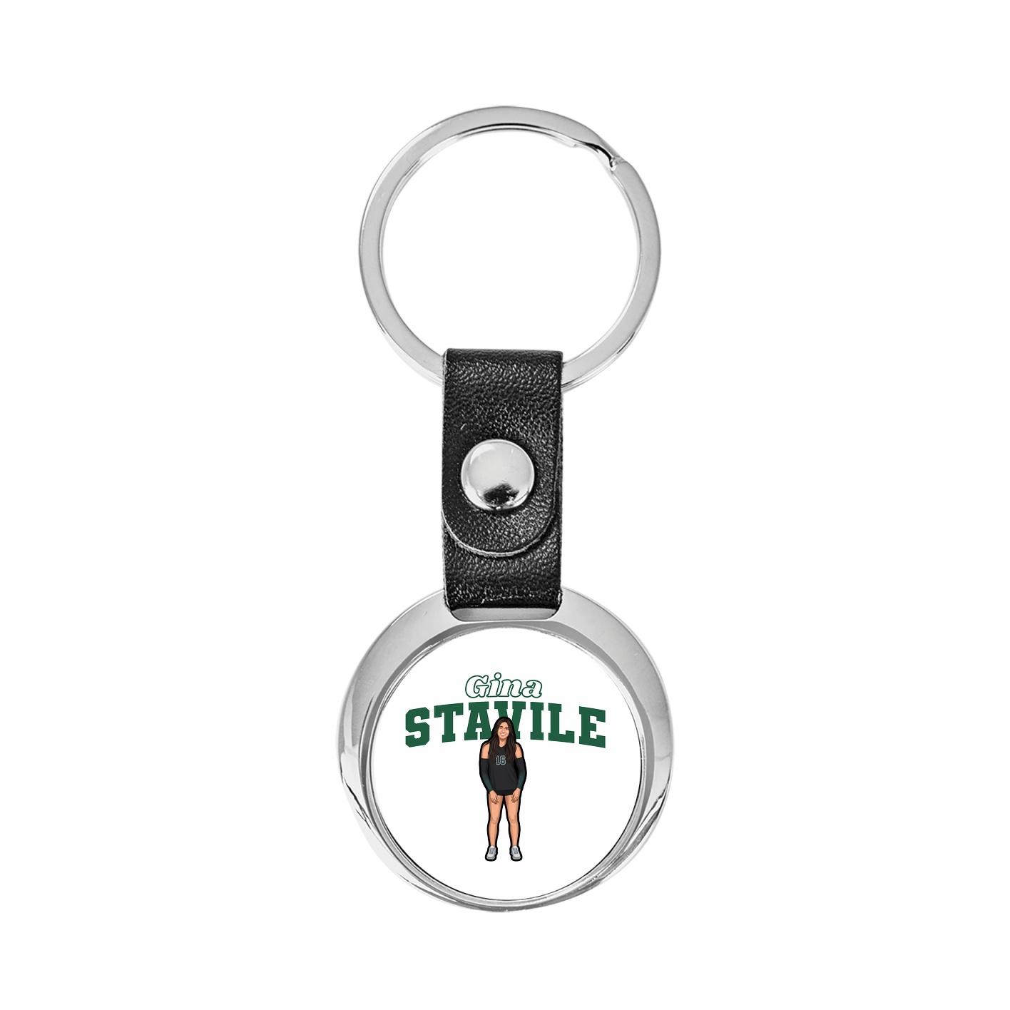 Key Chain — Name Arch in Classic