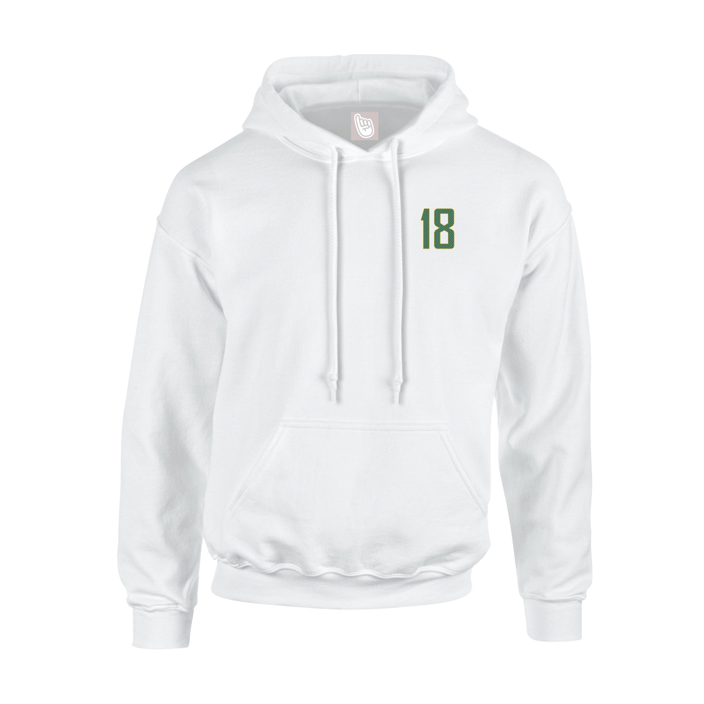 Youth Hoodie — Front Shirsy in White