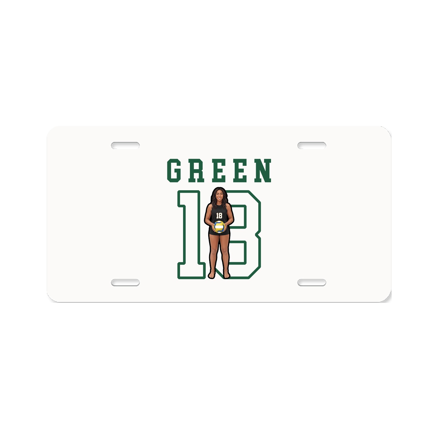 License Plate — Shirsey in Classic