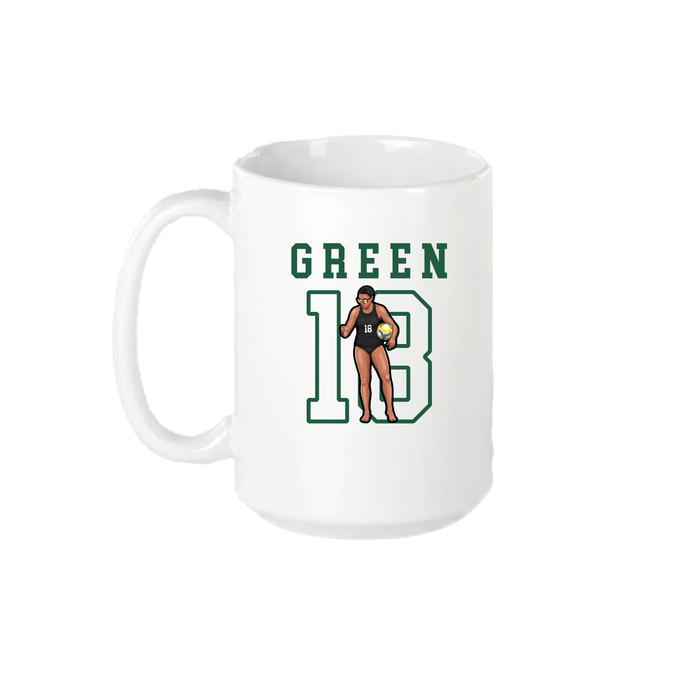15oz Coffee Mug — Shirsey in White