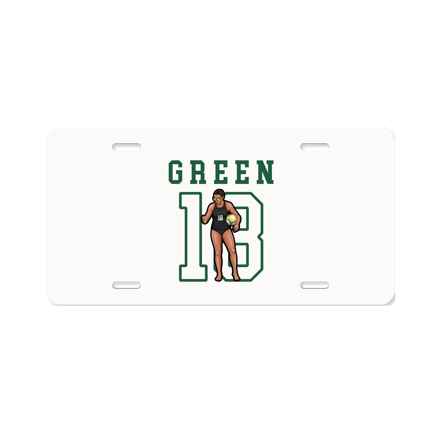 License Plate — Shirsey in Classic