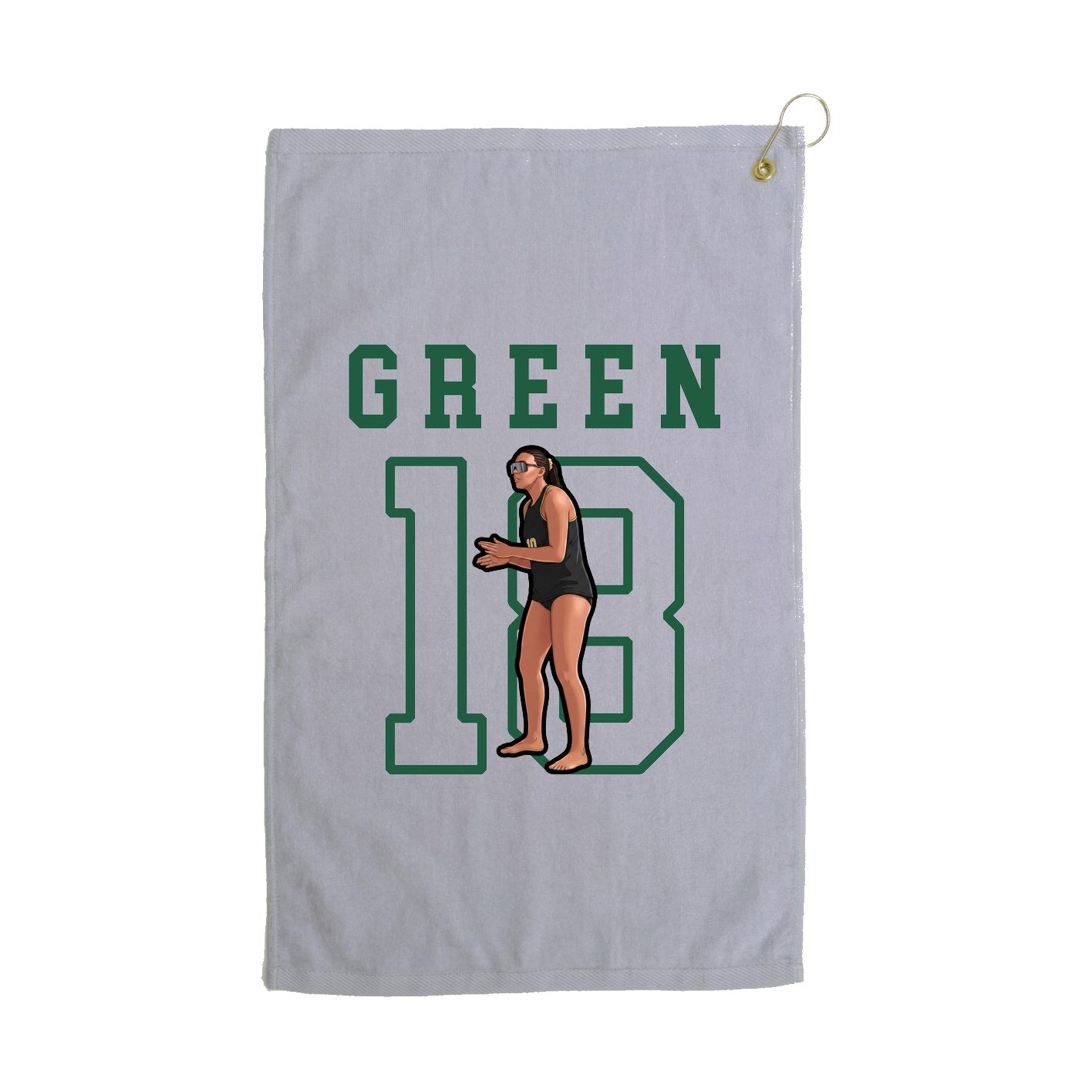 Golf Towel — Shirsey in Grey